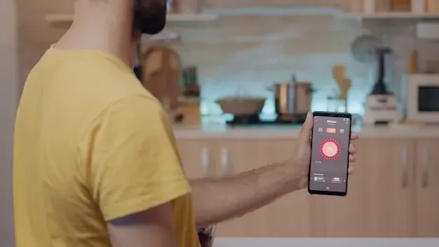 light system control with cell phone