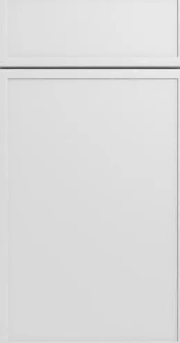White cabinet door
